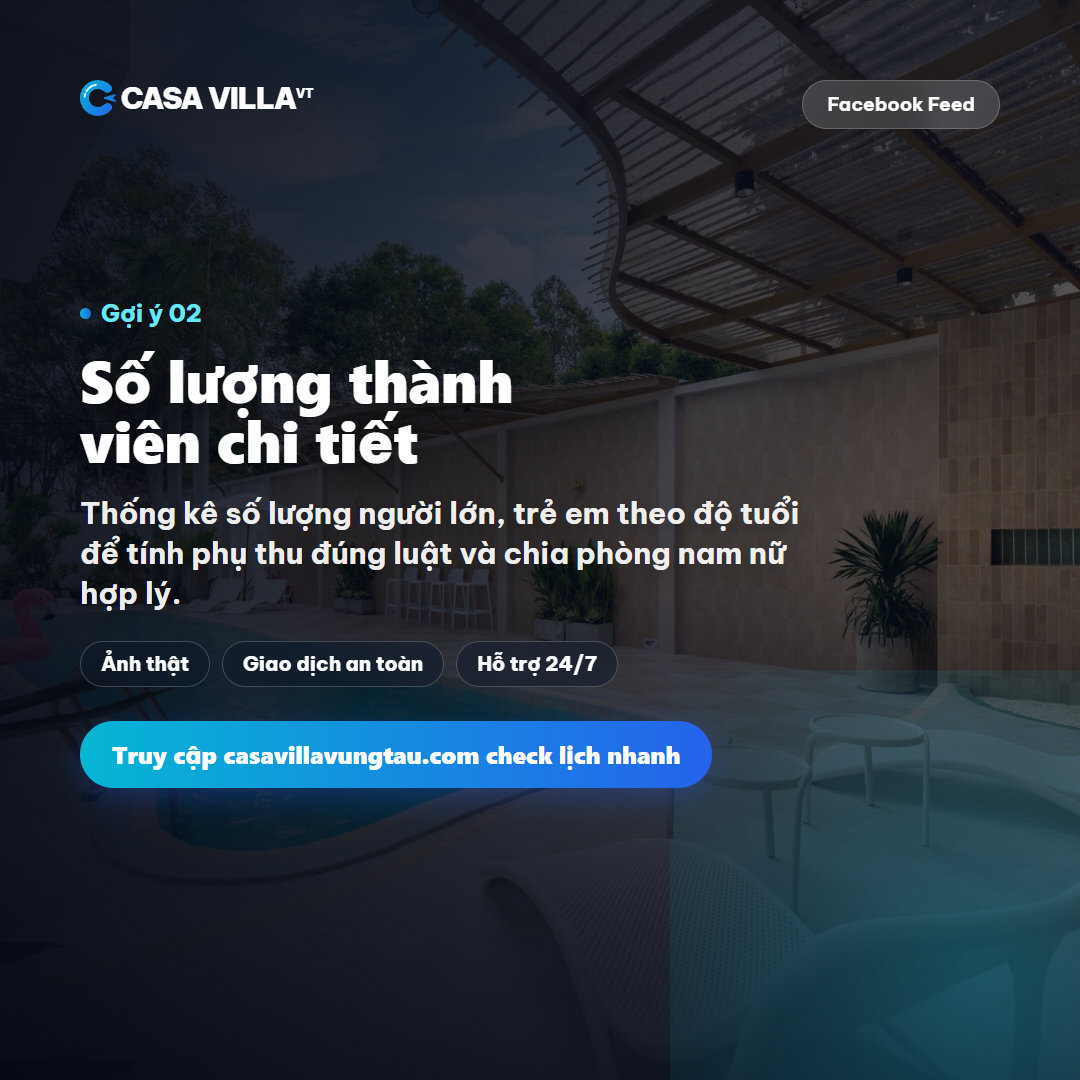 Số lượng thành viên chi tiết