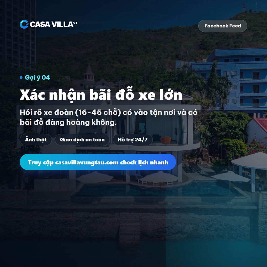 Xác nhận bãi đỗ xe lớn